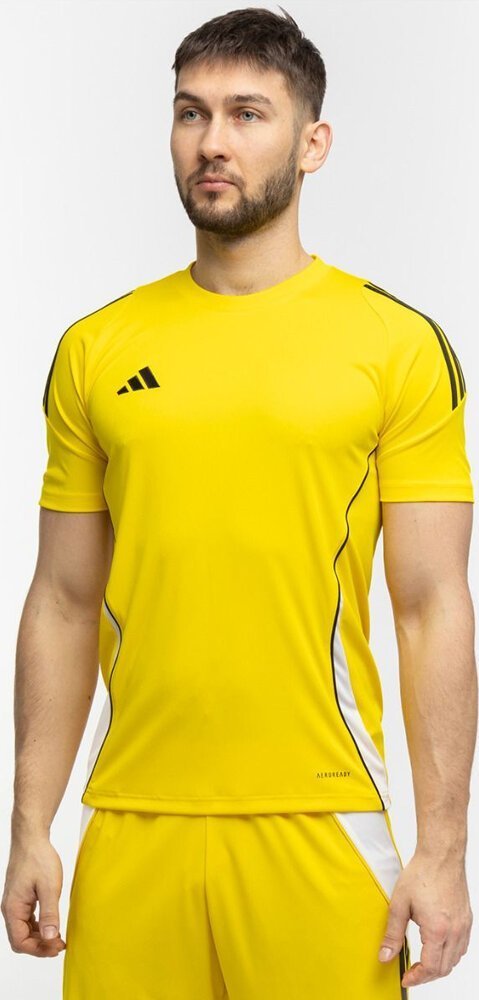 Adidas Koszulka męska adidas Tiro 24 Jersey żółta IS1015 S