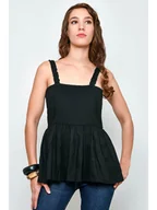 Koszulki i topy damskie - Tarifa Top w kolorze czarnym - miniaturka - grafika 1