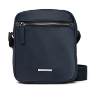 Torby męskie - Saszetka Calvin Klein Sleek Nylon Reporter LV04D3176G Granatowy - miniaturka - grafika 1