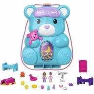 Lalki dla dziewczynek - Mattel Lalka Polly Pocket Kompaktowa torebka Miś HGC39 - miniaturka - grafika 1