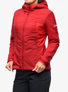 Kurtka ocieplana damska Berghaus MTN Seeker MW Synthetic Hoody - red dahlia/haute red - Kurtki damskie - miniaturka - grafika 1