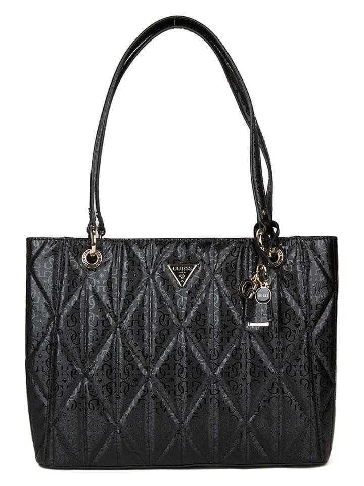 Guess Torebka w kolorze czarnym - 37 x 26,5 x 9,5 cm