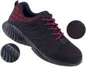 Obuwie robocze - Buty robocze PÓŁBUTY SPORTOWE męskie bez NOSKA BHP Lekkie Przewiewne URGENT - miniaturka - grafika 1