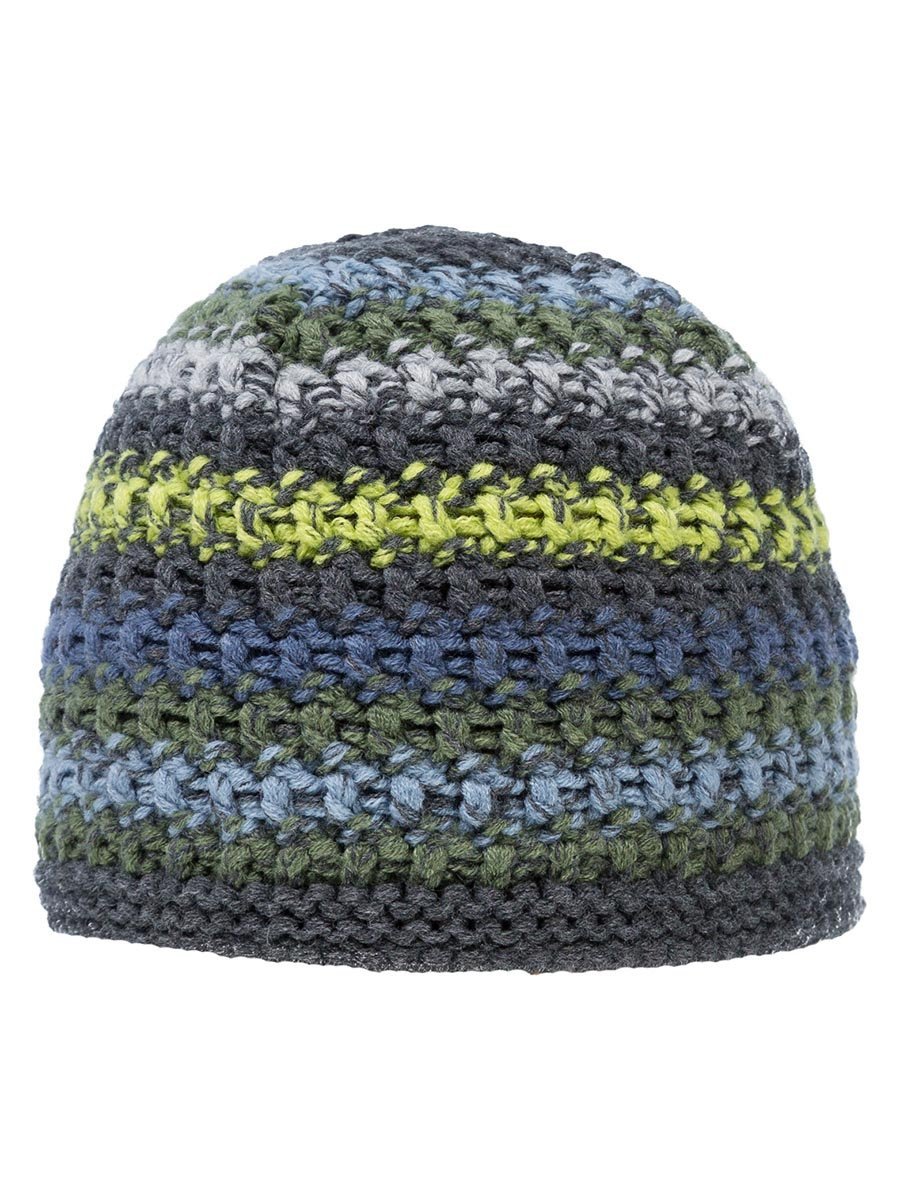 Chłopięca czapka w paski zielona Döll r.57