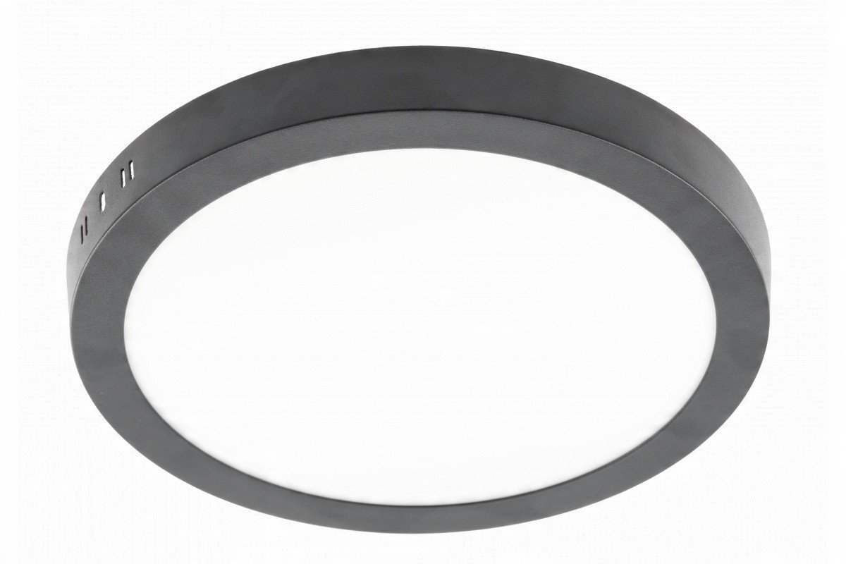 Lampa sufitowa GTV GTV Oprawa Natynkowa Czarna Downlight ORIS PLUS LED 24W LD-ORN24W-NBP-10