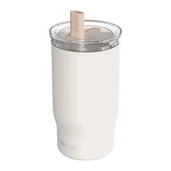 Kubki termiczne - Kubek Termiczny ze Słomką Quokka, Stalowy, na Herbatę, Kawę, Podróż, 720ml - miniaturka - grafika 1