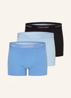 Majtki damskie - Calvin Klein Bokserki Icon Cotton Relaxed Fit, 3 Szt blau - miniaturka - grafika 1