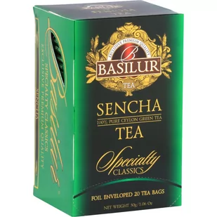BASILUR BASILUR Herbata Specialty Classics Sencha 20 x 2g WIKR-1001186 - Kawa w kapsułkach i saszetkach - miniaturka - grafika 1