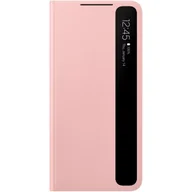 Etui i futerały do telefonów - Samsung Smart Clear View Cover do Galaxy S21+ pink EF-ZG996CPEGEE - miniaturka - grafika 1