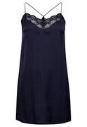 Sukienki - Superdry Satin Cami Mini Slip Dress Sukienka damska, RiChest Navy, 42 - miniaturka - grafika 1