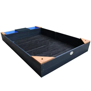 AXI Duża Piaskownica z Pojemnikami Siedziskiem i Przykryciem - Klocki - miniaturka - grafika 7