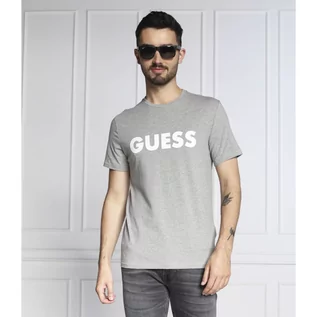 Koszulki męskie - GUESS T-shirt LABYRINTH | Slim Fit - grafika 1