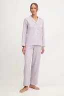 Piżamy damskie - Lauren Ralph Lauren piżama damska kolor fioletowy ILN92448 - miniaturka - grafika 1