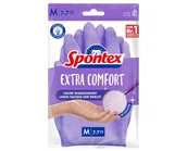 Inne artykuły do sprzątania - Spontex Extra Comfort Lateks Fioletowy Damski M - miniaturka - grafika 1