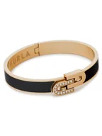 Bransoletki - Furla Bransoletka Arch Double WJ00087-N79000-H7200-1-007-20-CN-L Czarny - miniaturka - grafika 1