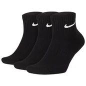 Skarpetki męskie - Skarpety Nike Everyday Cushion Ankle SX7667 010 czarne 3-pak - miniaturka - grafika 1
