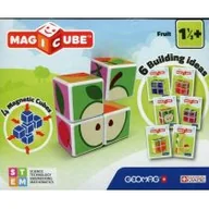Klocki - Geomag Zestaw Geomag Magicube owoce GEO131 871772001317 - miniaturka - grafika 1