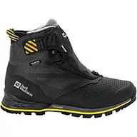 Buty trekkingowe damskie - Jack Wolfskin Damskie buty trekkingowe 1995 Series Texapore Mid W, Black Burly Yellow Xt, 38 EU - miniaturka - grafika 1