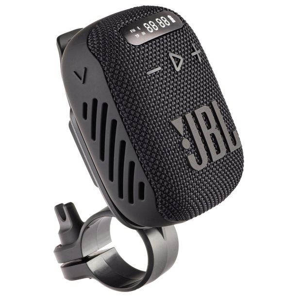 Głośnik Bluetooth+FM JBL Wind 3 5W Wodoodporny +uchwyt na rower/motor black
