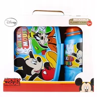 Lunch boxy - Mickey Zestaw Prezent Bidon+Śniadaniówka Lunch Box - miniaturka - grafika 1