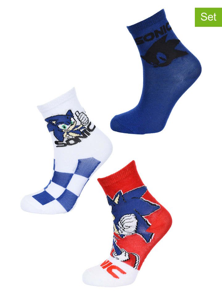 Sonic Skarpety (3 pary) 