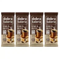 Batoniki - Dobra Kaloria Baton owocowy kawa i orzech Zestaw 4 x 35 g - miniaturka - grafika 1