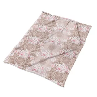 Tkanina koc narzuta na fotel Białe róże modny wzór, Fabricsy - Koce Tkanina koc narzuta na fotel Białe róże modny wzór, Fabricsy - Koce - miniaturka - grafika 1