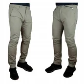 Spodnie męskie - Spodnie Guess Alain - Chino Slim M72B10W8B61 męskie oryginalne - W36/L34 - miniaturka - grafika 1