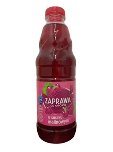 Zaprawa do napojów o smaku malinowym 1 l - Syropy i koncentraty owocowe - miniaturka - grafika 1