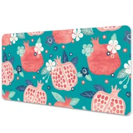 Podkładki na biurko - Podkładka mata ochronna na biurko Granat 90x45 cm - miniaturka - grafika 1