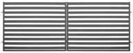 Bramy garażowe - Brama ogrodzeniowa dwuskrzydłowa Inka antracyt, 150x400 cm, z automatem do bram - miniaturka - grafika 1