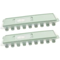 Akcesoria do lodu - Foremki do lodu Praktyczna prostokątna miętowa - 2szt. - miniaturka - grafika 1