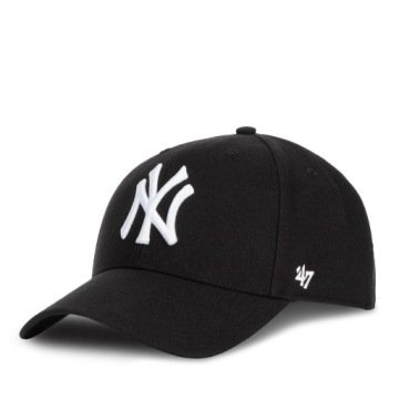 47 Brand czapka z daszkiem unisex Black New York Yankees B-m