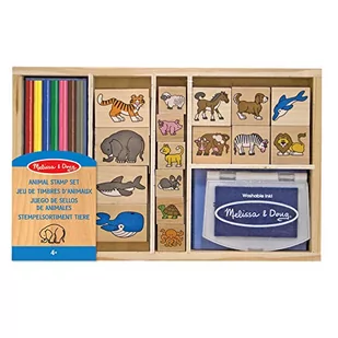 Melissa&Doug Pieczątki Zwierzątka Mega - Zabawki kreatywne - miniaturka - grafika 2