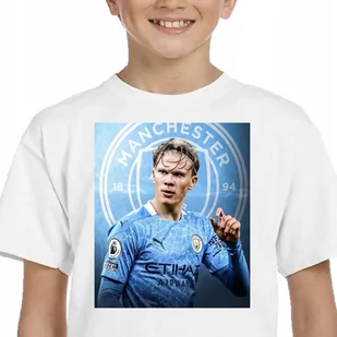 3244 KOSZULKA DZIECIECA HAALAND MAN CITY 140 - Moda i Uroda OUTLET - miniaturka - grafika 1