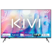 Telewizory - KIVI 40F760QB 40" LED Android TV - miniaturka - grafika 1