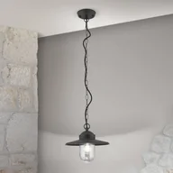 Lampy ogrodowe - ORION Lampa wisząca zewnętrzna Edward, antracyt, Ø 27,5 cm, aluminium - miniaturka - grafika 1