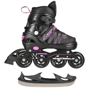 Łyżworolki z wymienną płozą hokejową Nils Extreme NH11912 A 2w1 - Rolki - miniaturka - grafika 1