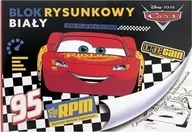 Szkolne artykuły papiernicze - Blok rysunkowy A4/20K biały Cars - miniaturka - grafika 1
