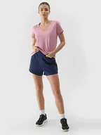 Spodenki damskie - 4FWSS24 TSHOF286 31S GRANAT XL - miniaturka - grafika 1