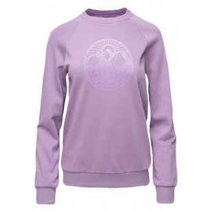 Bluza Elbrus Carinio dla kobiet fiolet róż bez kaptura hiphopshoppl XL - Bluzy damskie - miniaturka - grafika 1