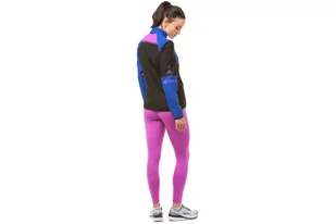 RONHILL Kurtka biegowa damska TECH GORE-TEX WINDSTOPPER JACKET black/cobalt - Kurtki i kamizelki sportowe damskie - miniaturka - grafika 5