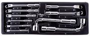 Klucze i nasadki - Corona Wkład C1204 klucze fajkowe 619 mm 10 el. - miniaturka - grafika 1
