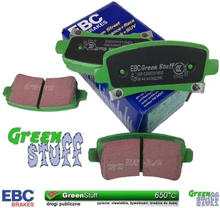 Tylne klocki GreenStuff + NAWIERCANE NACINANE tarcze hamulcowe 315mm EBC seria GD Buick LaCrosse 2010-2016 - Tarcze hamulcowe - miniaturka - grafika 8