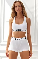 Majtki damskie - DKNY bawełniane bokserki damskie DK4515, Kolor biały, Rozmiar S, DKNY - Intymna - miniaturka - grafika 1
