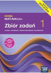 Matematyka. Zbiór zadań. Klasa 1. Zakres podstawowy i rozszerzony. Liceum i technikum. Edycja 2024 - Podręczniki dla liceum - miniaturka - grafika 1