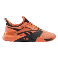 Sneakersy męskie - Męskie Sneakersy REEBOK NANO COURT 100205030 – Pomarańczowy - miniaturka - grafika 1