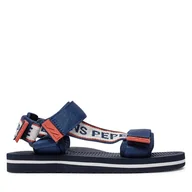 Buty dla chłopców - Sandały Pepe Jeans Pool One B PBS70063 Granatowy - miniaturka - grafika 1