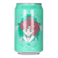 Soki i napoje niegazowane - Napój Sailor Moon Cucumber Ocean Bomb 330ml - miniaturka - grafika 1