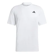 Koszulki męskie - adidas Męski T-shirt (Short Sleeve) Club Tee, biały, HS3276, 2XL - miniaturka - grafika 1